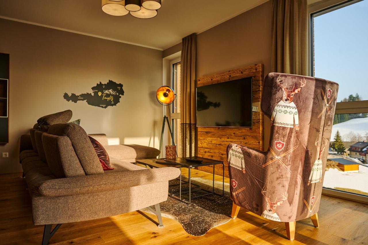 Die Tauplitz Lodges - Adler Auszeit Lodge D6 By Aa Holiday Homes エクステリア 写真